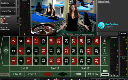 Visionary iGaming European roulette